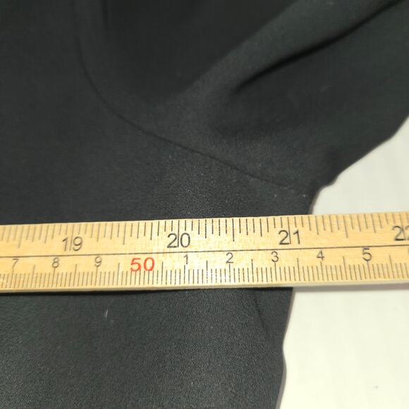 Decree Women XL Romper Shorts Black Pockets Flowy Casual Goth Witchy Whimsigoth - Picture 15 of 16